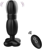 Masajeador de próstata recargable con control remoto – Estimulador del punto P resistente al agua con doble motor