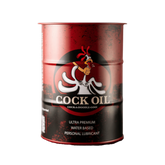 Cock Oil Water Based Lubricant Foil Packets - Collector's Edition Drum