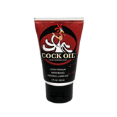 CockOil Travel Tube – Water-Based Lubricant 2 oz Squeeze Tube