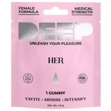 DEEP Gummy Him & Hers | Fast-Acting Enhancement Gummies for Arousal, Stamina & Pleasure
