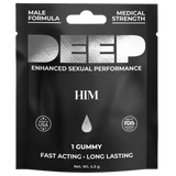DEEP Gummy Him & Hers | Fast-Acting Enhancement Gummies for Arousal, Stamina & Pleasure