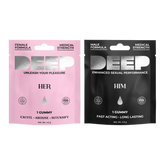 DEEP Gummy Him & Hers | Fast-Acting Enhancement Gummies for Arousal, Stamina & Pleasure