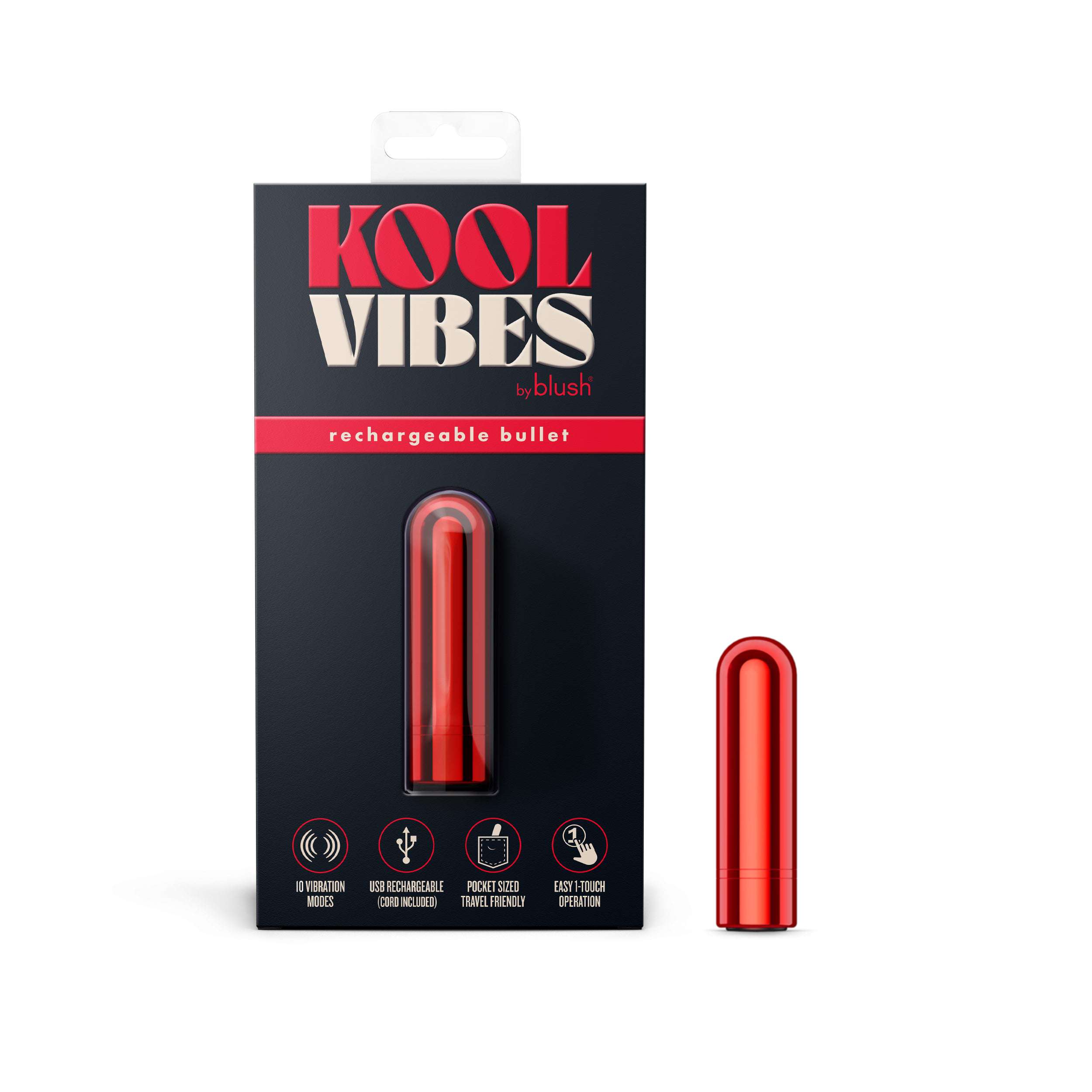 Kool Vibes - Bullet Vibrator - Cherry