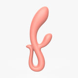 Luv Ya Creamy Peach Silicone Rabbit Vibrator | Dual Motors, Silky Silicone & Deep Blended Orgasms