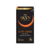 SKYN Elite Large Condoms | Non-Latex, Ultra-Soft & Larger Comfortable Fit