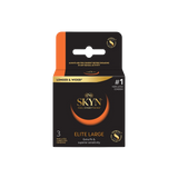 SKYN Elite Large Condoms | Non-Latex, Ultra-Soft & Larger Comfortable Fit