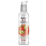 Lubricante Swiss Navy 4 en 1 con sabores divertidos