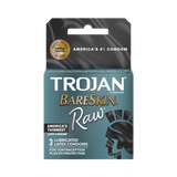 Trojan BareSkin Raw Condoms | Ultra Thin, Natural Feel, Enhanced Sensitivity