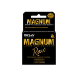 Trojan Magnum Raw Condoms | Larger Size, More Sensitivity, Natural Feel