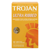 Trojan Ultra Ribbed Condoms | Intense Stimulation & Enhanced Sensitivity