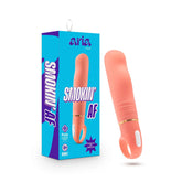 Aria By Blush® | Smokin' AF: Enhanced G-Spot Stimulation Coral Silicone Vibrator with Powerful RumboTech™ Technology