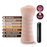 M For Men By Blush® | Ashley Realistic Vanilla Vibrating Masturbator / Stroker - PURE ENVY, LLC®