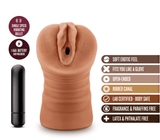 M For Men By Blush® | Julieta Realistic Mocha Vibrating Masturbator / Stroker - PURE ENVY, LLC®