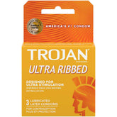 Trojan™ Ultra Ribbed Condoms - PURE ENVY, LLC®