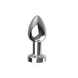 Remote Stainless Steel Vibrating Anal Plug