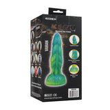 SavageMe Kaiju Varan Silicone Dildo | Ultra-Ribbed Fantasy Dildo With Ferocious Fullness & Creature-Inspired Texture