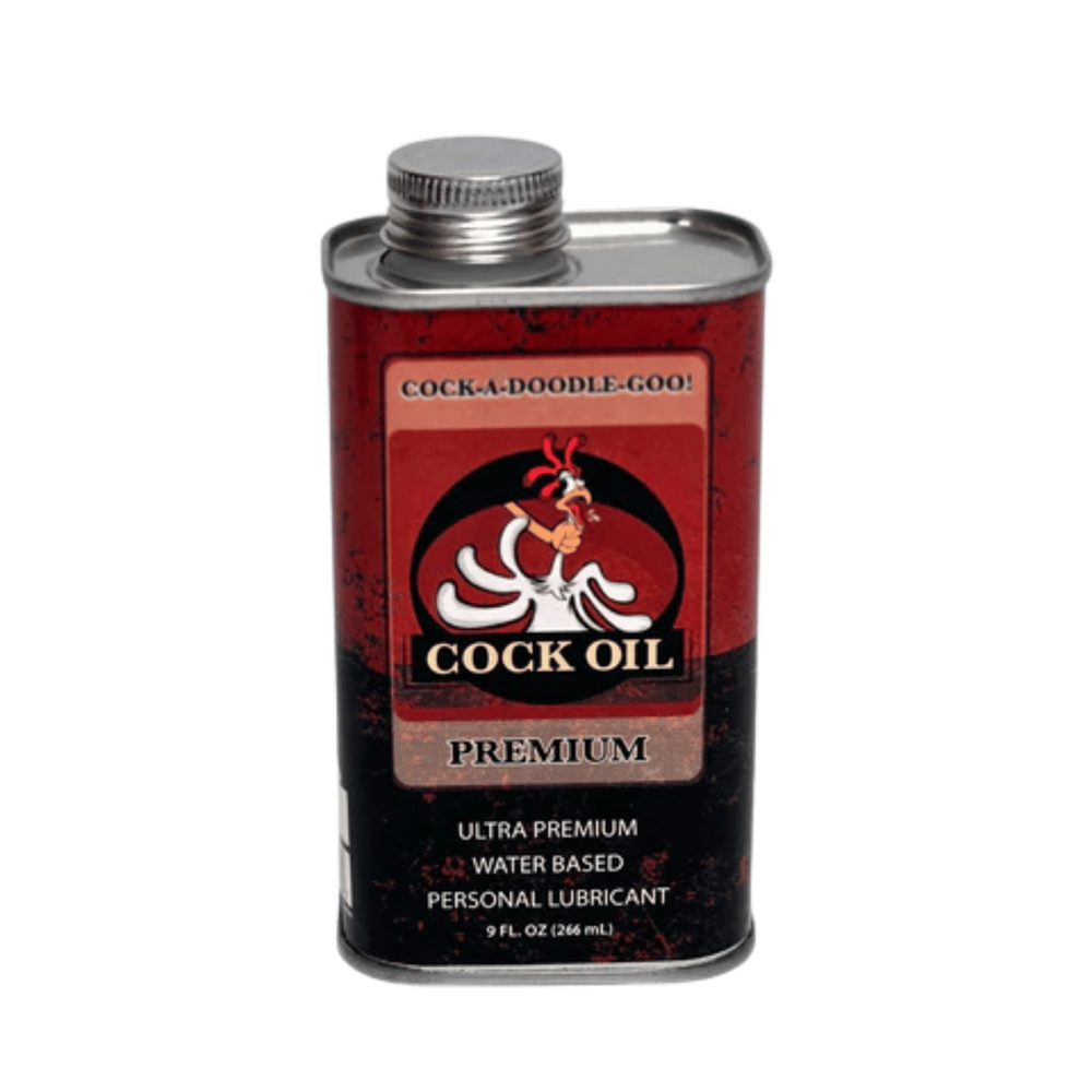 Cock Oil Water Based Premium Lubricant, 9oz