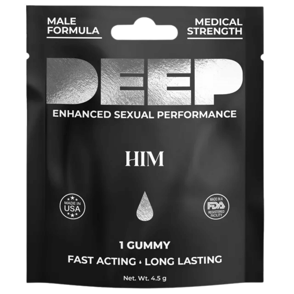 DEEP Gummy Him & Hers | Fast-Acting Enhancement Gummies
