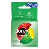 Durex Tropical Condoms | Flavored Variety Pack for Fun, Fruity Play