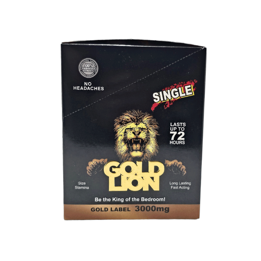 Gold Lion Enhancement Pill | Male Libido & Performance Capsule