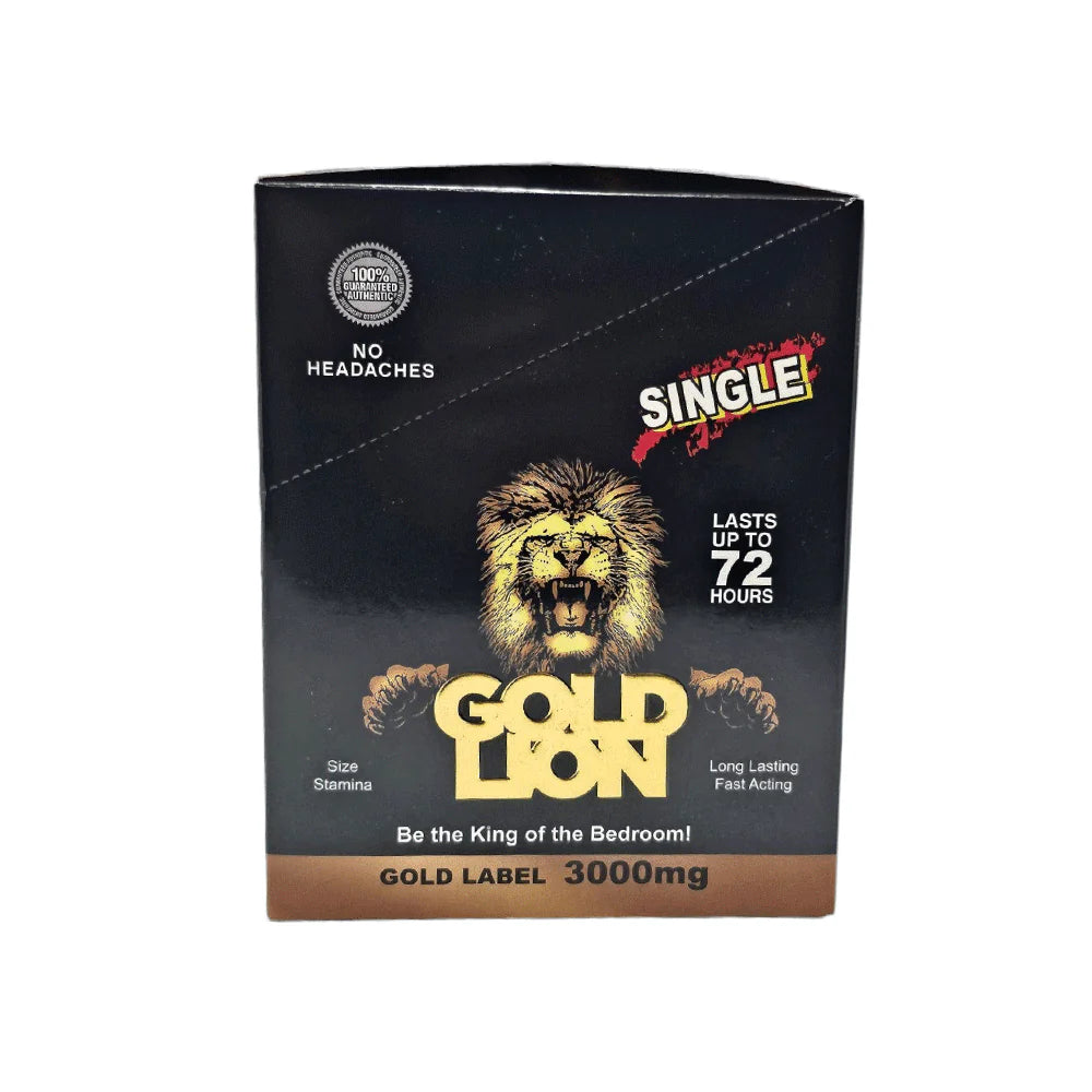 Gold Lion Enhancement Pill | Male Libido & Performance Capsule
