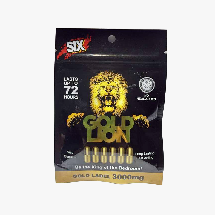 Cápsulas Gold Lion Gold, paquete de 6