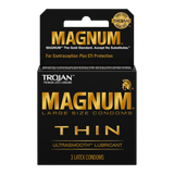 Magnum Thin Condoms | Larger Size, Ultra-Thin Latex & Enhanced Sensitivity