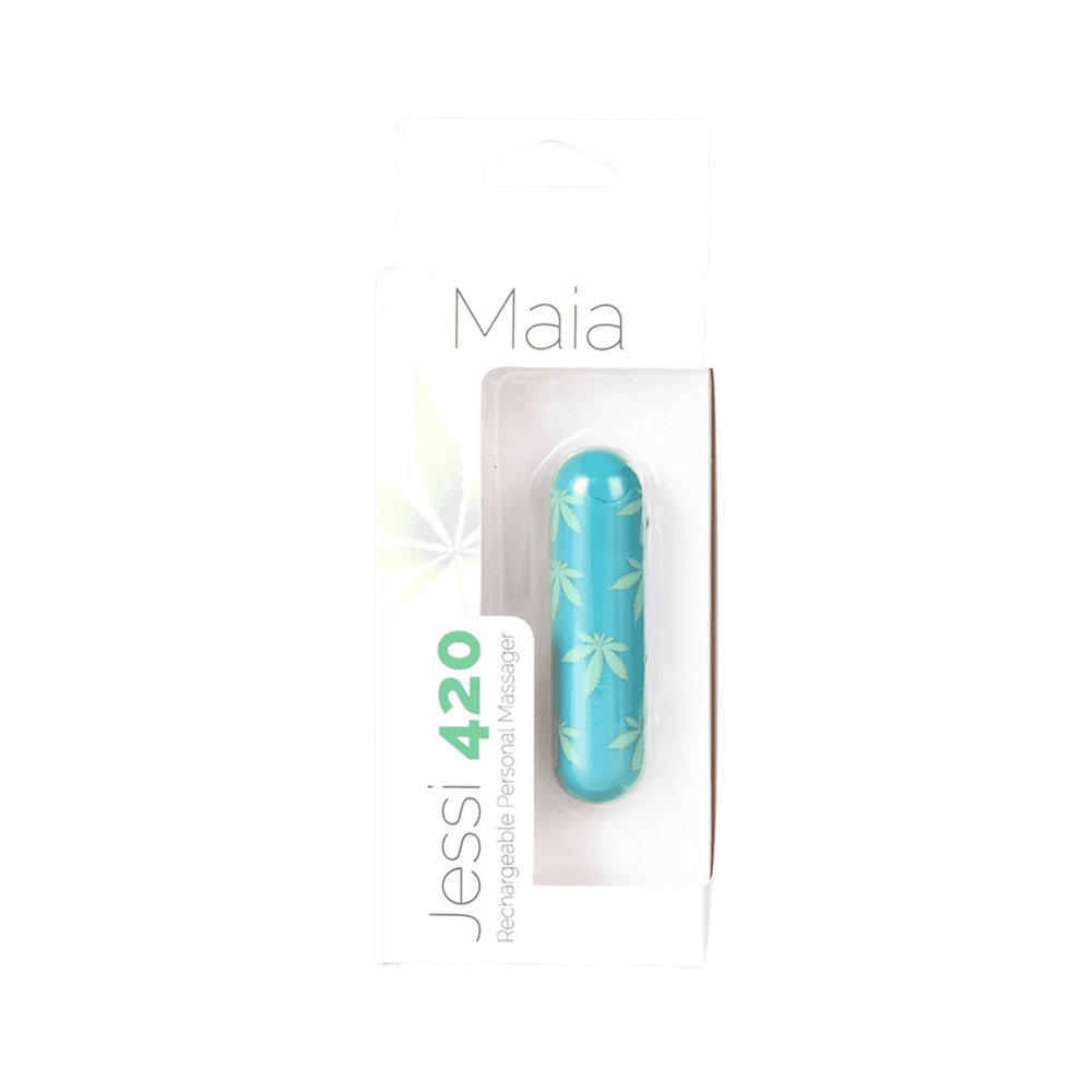 JESSI 420 VIOLET Rechargeable Super Charged Mini Bullet