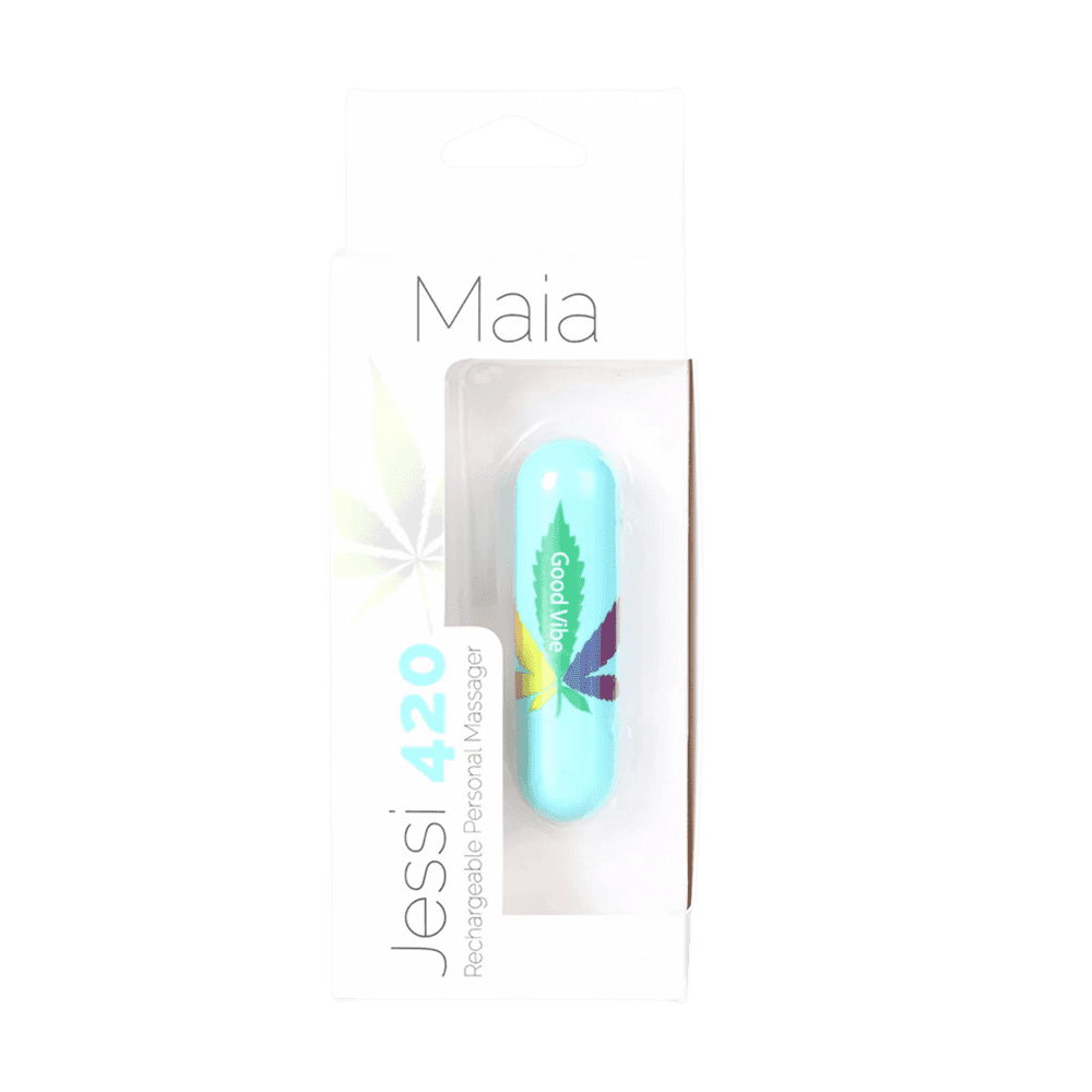 JESSI 420 VIOLET Rechargeable Super Charged Mini Bullet