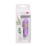 JESSI 420 VIOLET Rechargeable Super Charged Mini Bullet
