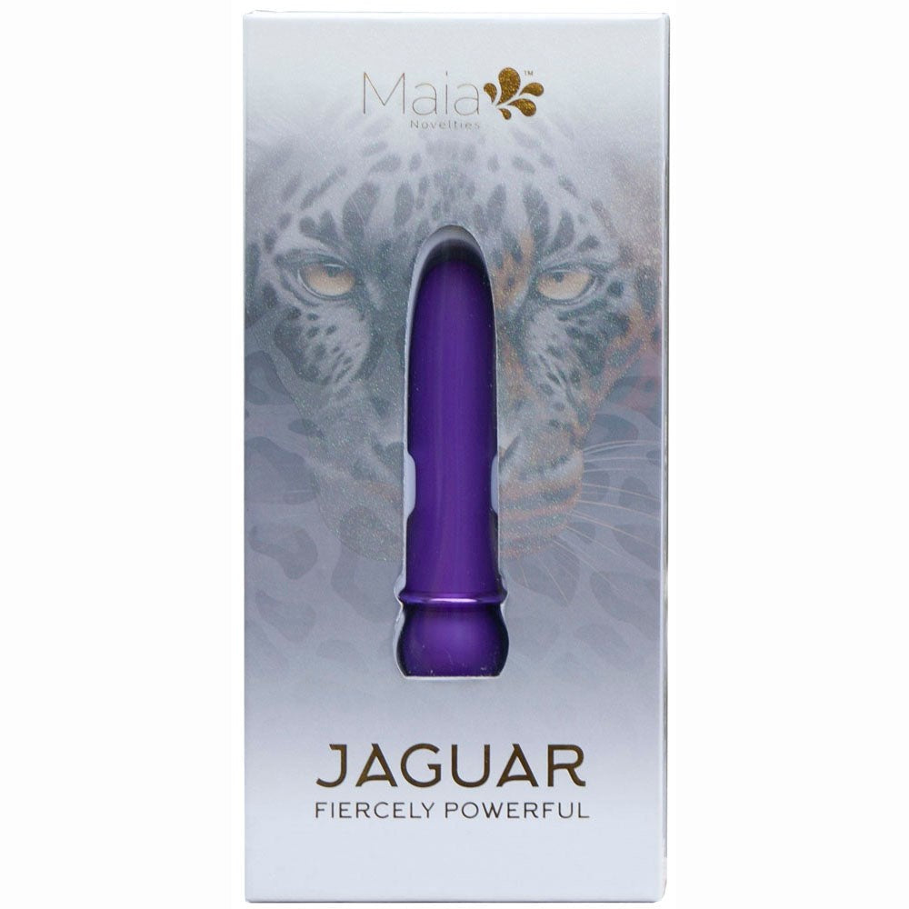 Jaguar 10-Function Rechargeable Silicone Coated Super-Charged Bullet