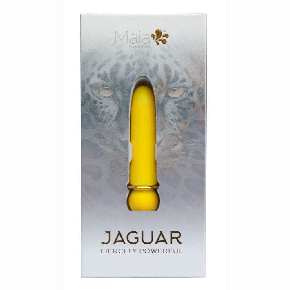 Jaguar 10-Function Rechargeable Silicone Coated Super-Charged Bullet
