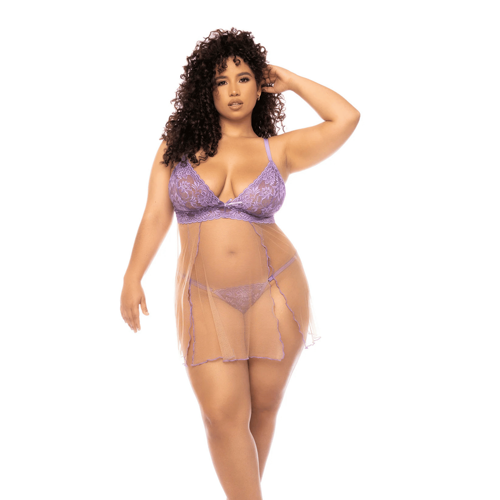 Mapale Verona Babydoll Plus Lingerie (#7540X)