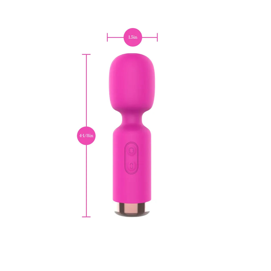 Pure Envy Mini Flex Waterproof Silicone Pocket Vibrator | Multi-Speed Compact Clitoral Massager Pure Envy Mini Flex Waterproof Silicone Pocket Vibrator | Multi-Speed Compact Clitoral Massager