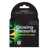 ONE Glowing Pleasures Condoms | Glow-in-the-Dark, Ultra-Thin & Fun Sensation
