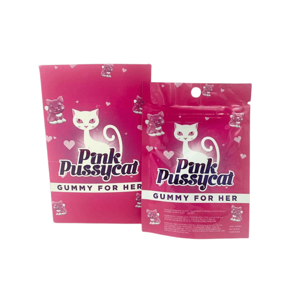 Pink Pussycat Gummy For Her, 1pk
