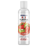 Swiss Navy 4-In-1 Playful Flavors Lubricant | Kissable, Silky & Multi-Use Sensual Lube