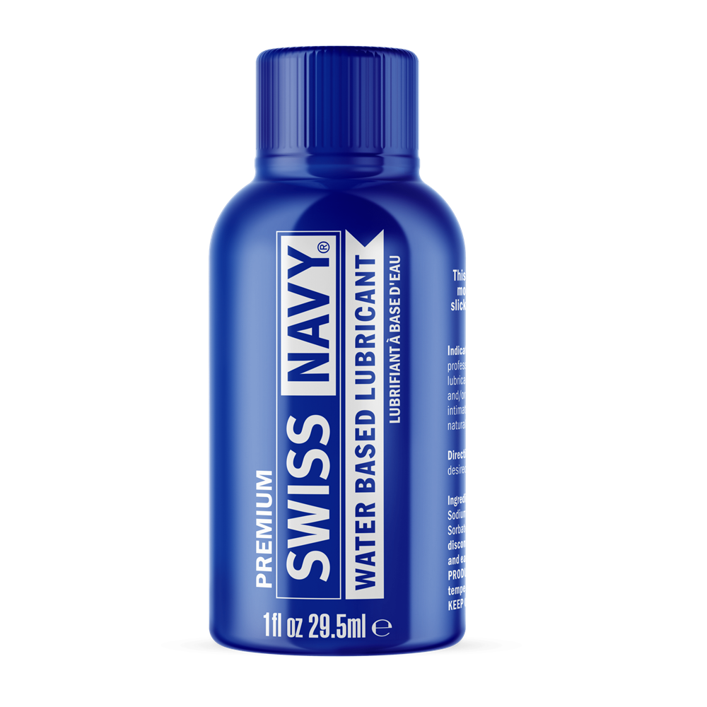 Swiss Navy Water-Based Lubricant | Silky, Long-Lasting & Body-Safe Glide