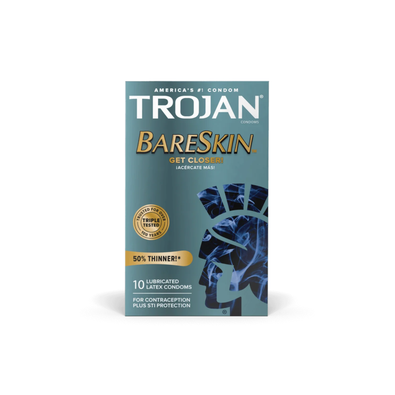 Trojan BareSkin Condoms | Ultra Thin, Natural Feel & Enhanced Sensitivity
