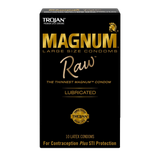 Trojan Magnum Raw Condoms | Larger Size, More Sensitivity, Natural Feel