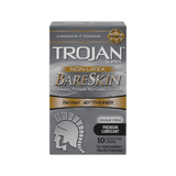 Trojan Supra BareSkin Non-Latex Condoms | Ultra Thin, Natural Feel & Latex-Free Protection