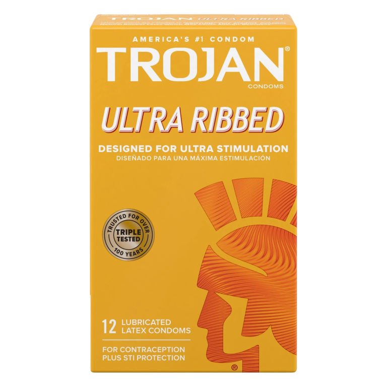 Trojan Ultra Ribbed Condoms | Intense Stimulation & Enhanced Sensitivity