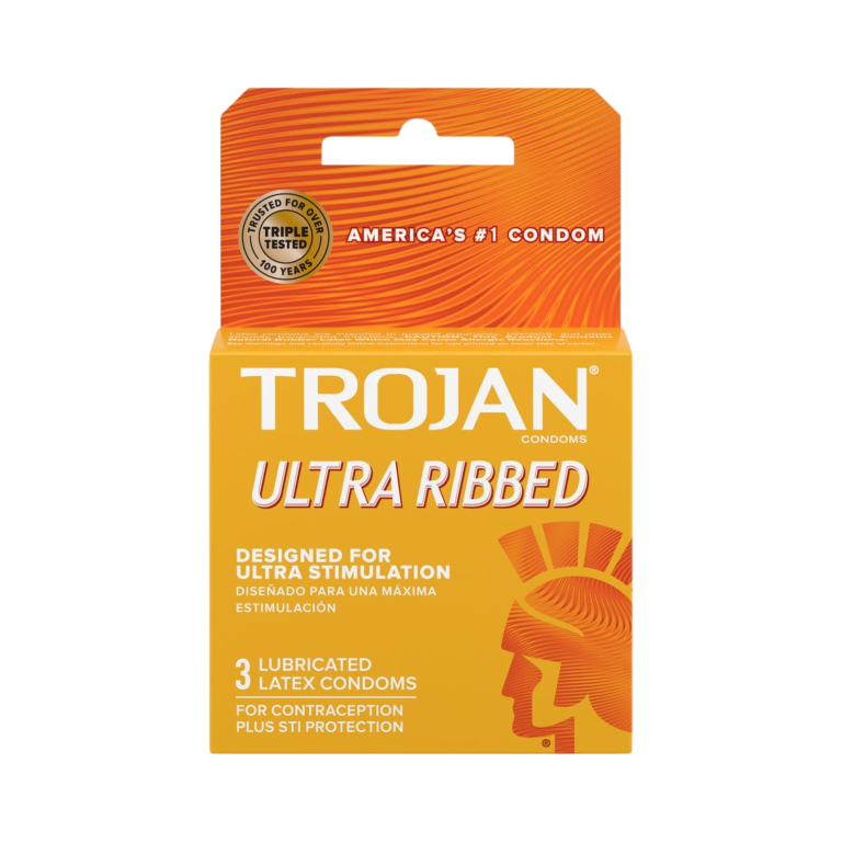 Trojan Ultra Ribbed Condoms | Intense Stimulation & Enhanced Sensitivity