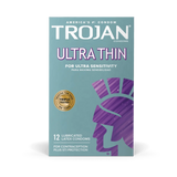 Trojan Ultra Thin Condoms | Enhanced Sensitivity & Reliable Protection