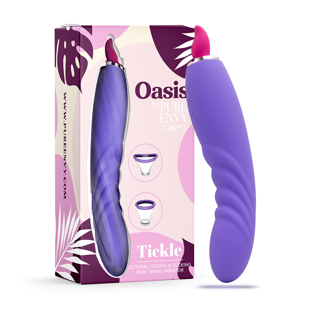 Oasis de Pure Envy | Tickle: Estimulador de clítoris mejorado