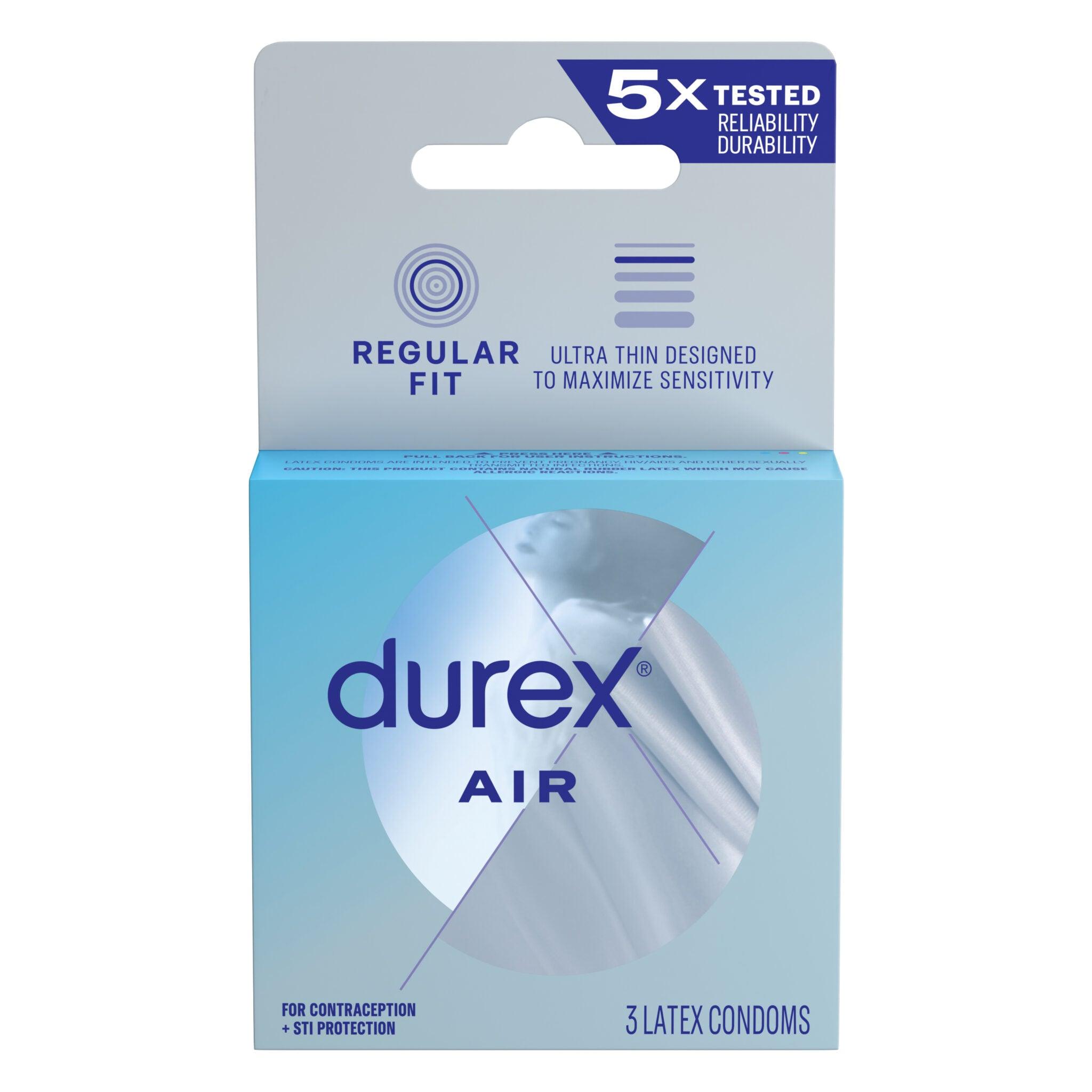 Durex Air 3 Count Condoms - PURE ENVY, LLC®