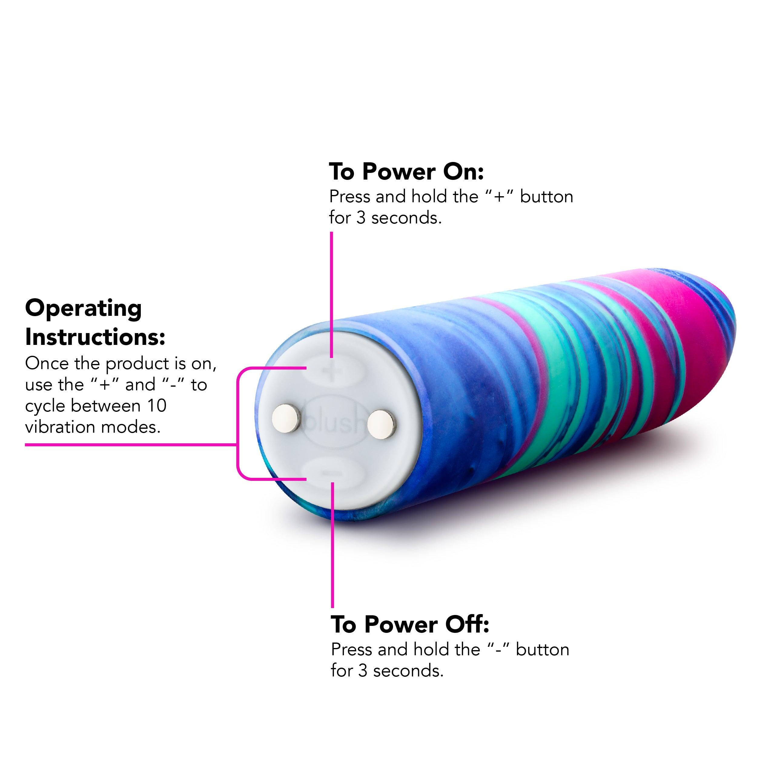 Limited Addiction By Blush® | Sublime Power Vibe Alexandrite Vibrator with Powerful RumboTech™ Technology - PURE ENVY, LLC®