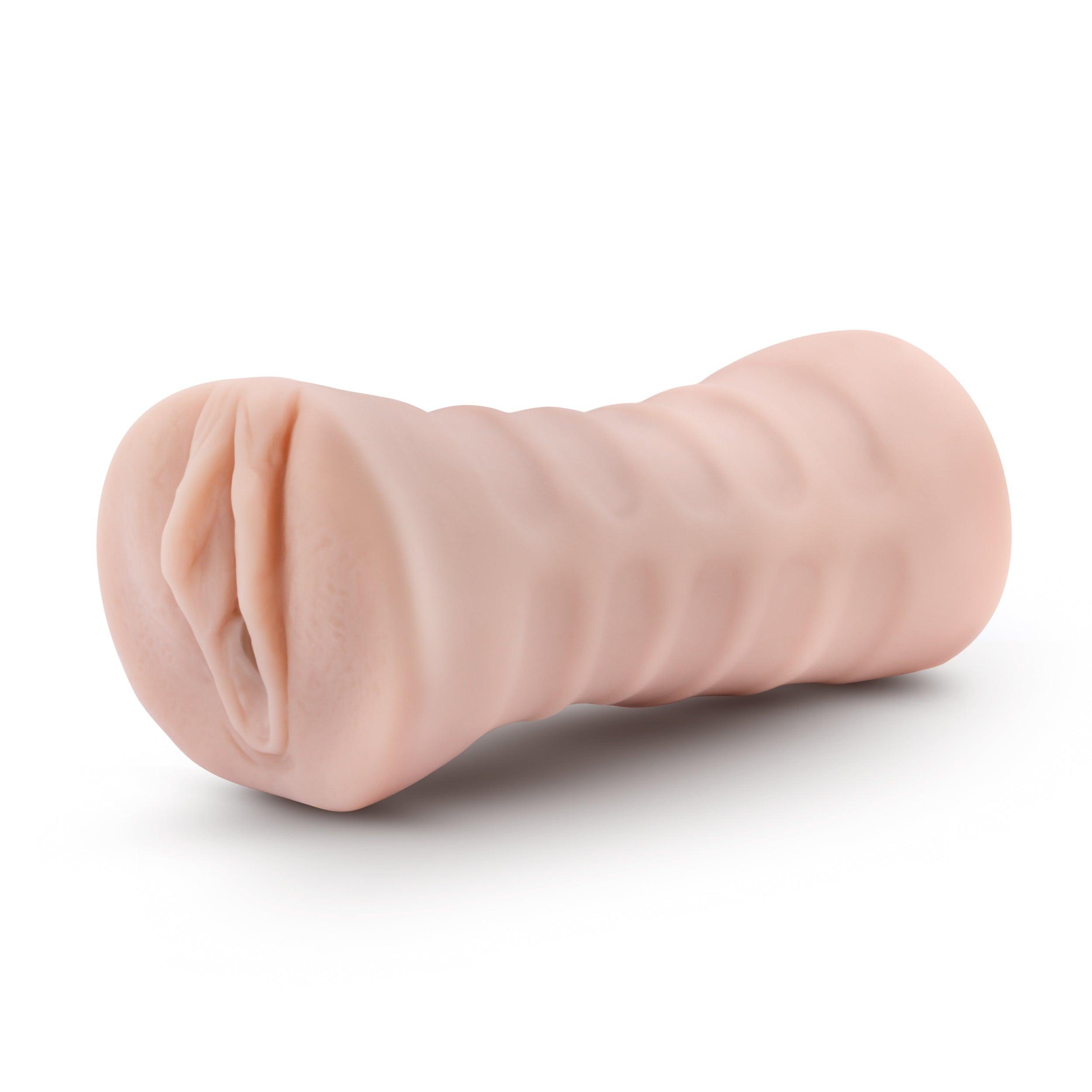 M For Men By Blush® | Rain Realistic Vanilla Vibrating Masturbator / Stroker - PURE ENVY, LLC®