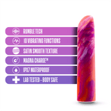 Limited Addiction By Blush® | Fiery Power Vibe Coral Vibrator with Powerful RumboTech™ Technology - PURE ENVY, LLC®