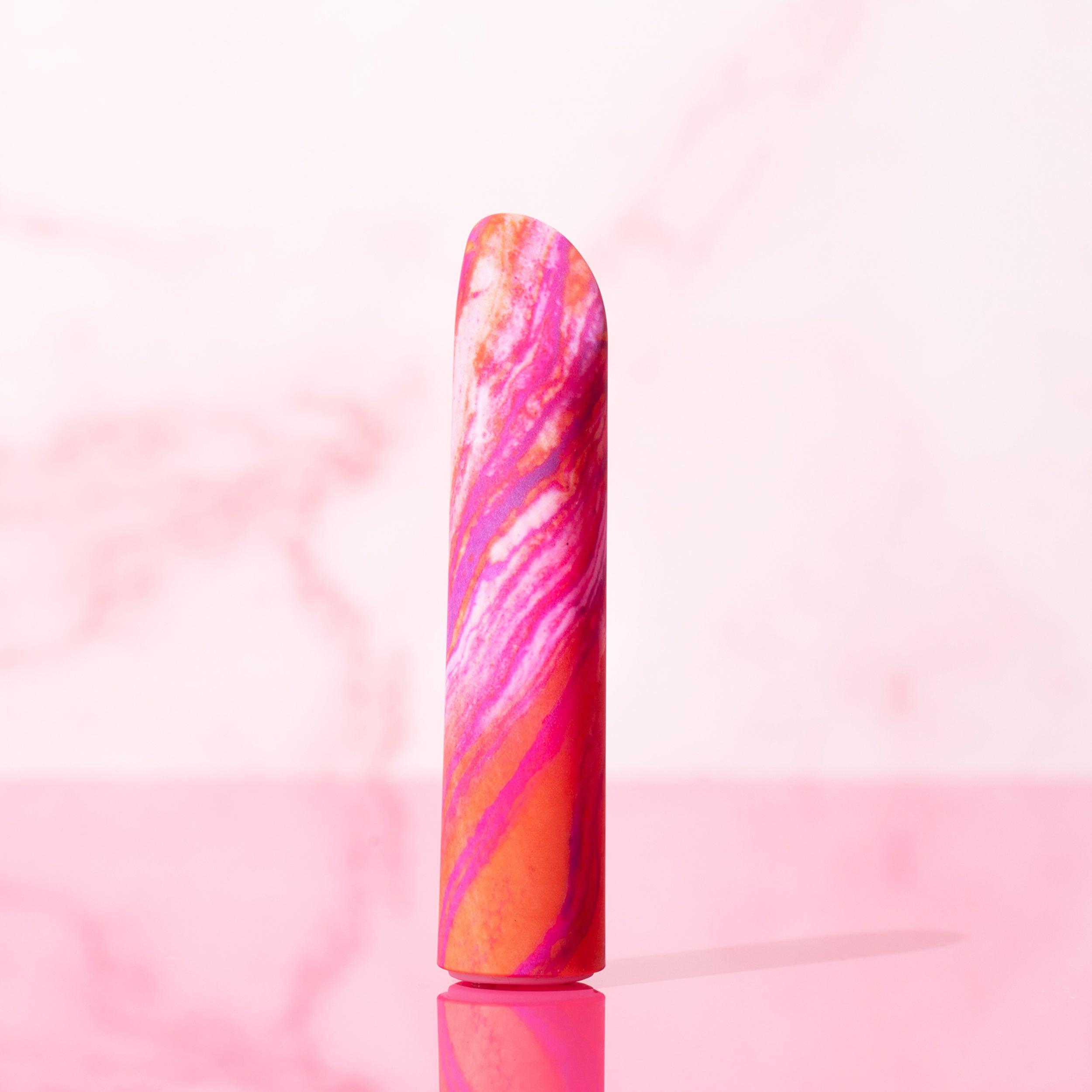 Limited Addiction By Blush® | Fiery Power Vibe Coral Vibrator with Powerful RumboTech™ Technology - PURE ENVY, LLC®